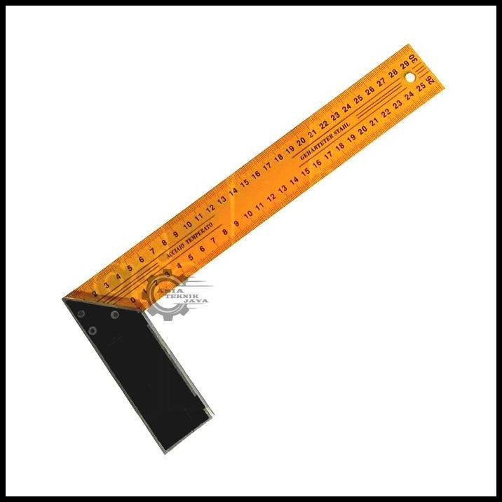 

Siku Tukang 12 Inch - Penggaris Siku 30 Cm