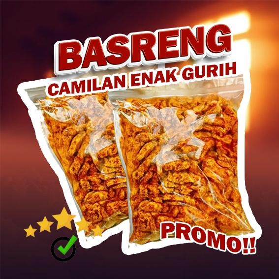 

Basreng Stik Original Pedas Daun Jeruk Viral 1KG Cemilan Sultan Cianjur Temen Mabar Gameplay PRO CO