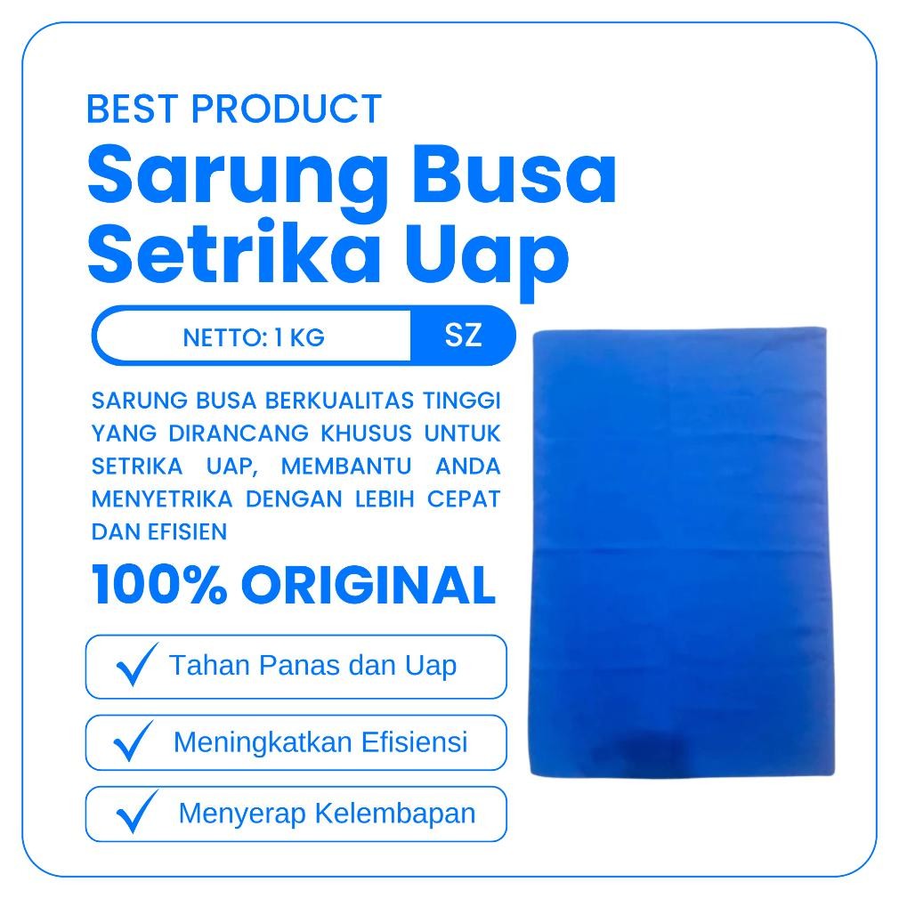 MURAH Sarung Busa Setrika Uap/Alas Setrika Uap