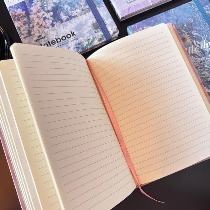 

A5 Mikirei Ocean Flowers Diary | Notebook Japan Jurnal Aesthetic | Buku Harian Cantik