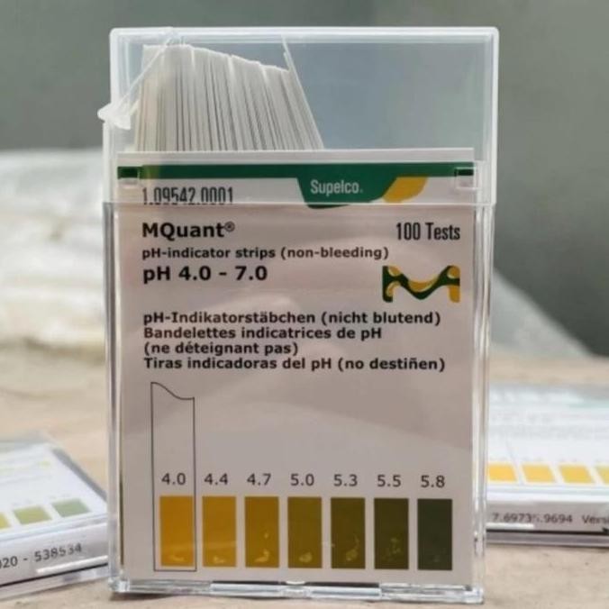 PH INDICATOR PAPER STRIP 4-7 MERCK 1.09542.0001 ORIGINAL DAN TERPERCAYA