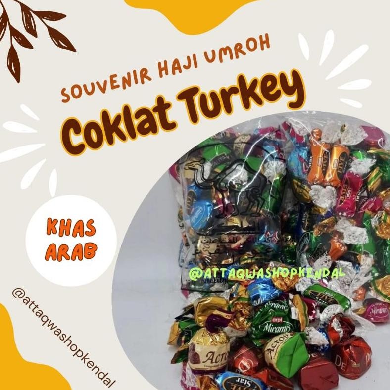 

Coklat Turkey Arab Mix Original 1 Kg Oleh-Oleh Haji Umroh