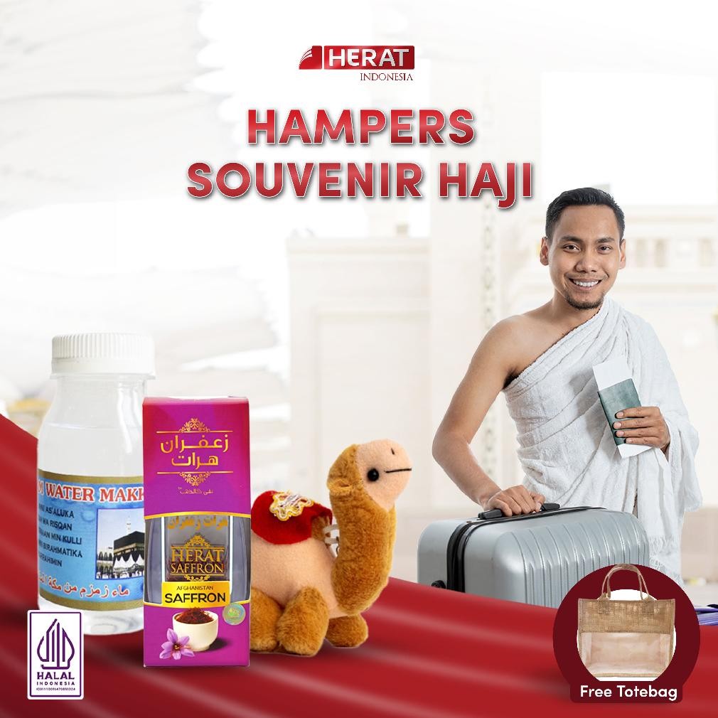 

Paket Oleh-Oleh Haji Dan Umroh [ Saffron + Air Zam-Zam + Gantungan Kunci Unta ]