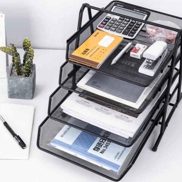 

Rak Dokumen Kertas 4 Susun Tempat File Dokumen Letter Tray R Tray 4 Susun Shenarcorner168.Smg