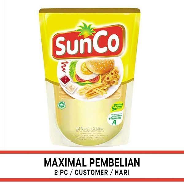 

Rps Sunco Cooking Oil Refill 2 Liter Minyak Goreng - Hypermart