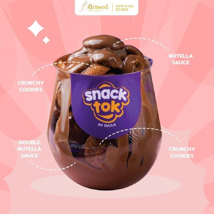 

RPS [ V/P ] SNACKTOK Bittersweet by Najla (SATUAN)