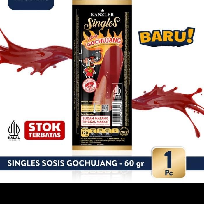 

Ff Kanzler Singles Sosis Gochujang 60Gr