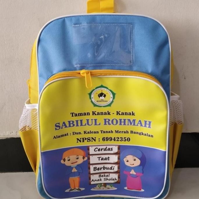 Tas Sekolah Custom Design