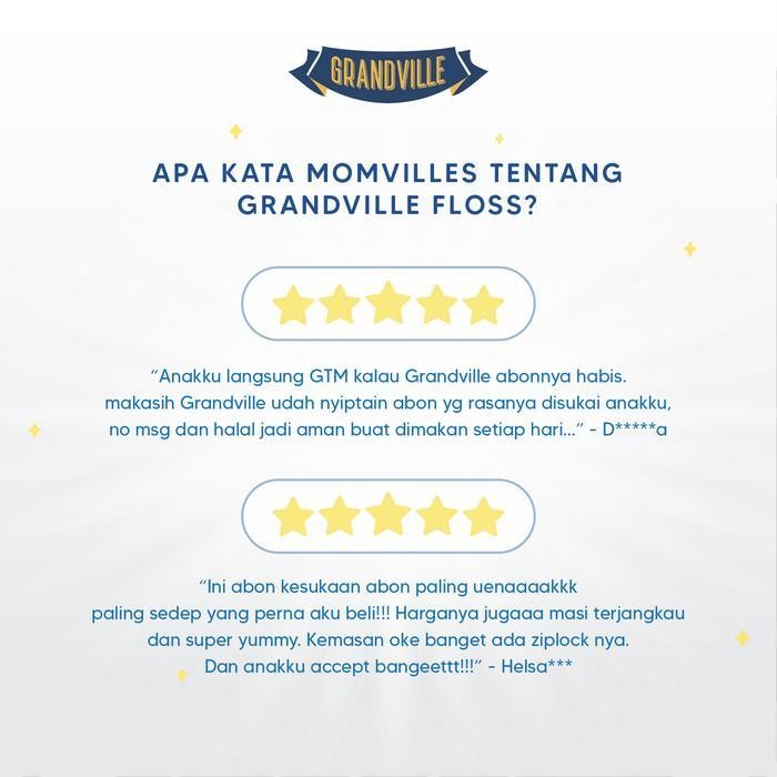 

Rps Grandville Abon Sapi Crunchy Triple Pack Original - Non Msg Gluten Free