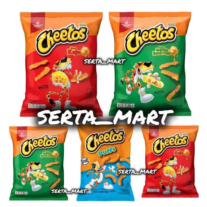 

RPS Cheetos Makanan Ringan Rasa Keju / Jagung Bakar 50gr / 120gr - CHEETOS