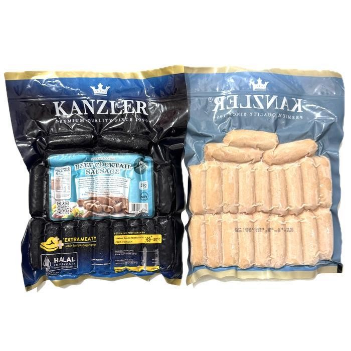 

Ff Kanzler Sosis Sapi Beef Cocktail 250G