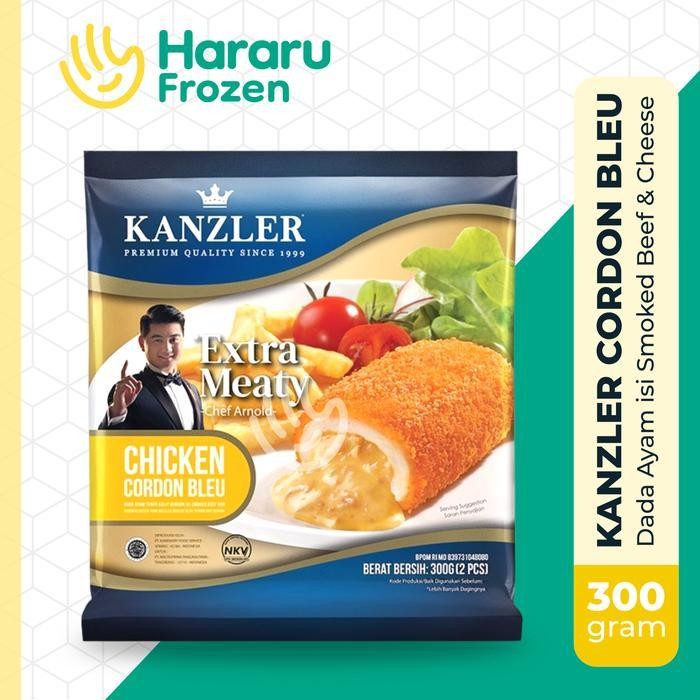 

Ff Kanzler Chicken Cordon Bleu | Dada Ayam Isi Smoked Beef Cheese 300Gr