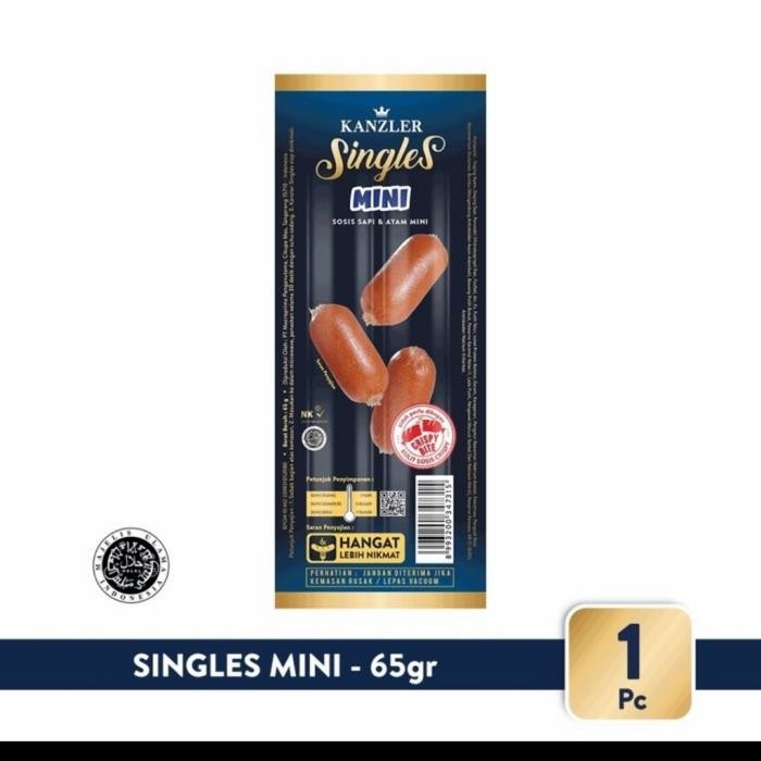 

Ff Sosis Kanzler Singles Mini 65 Gr