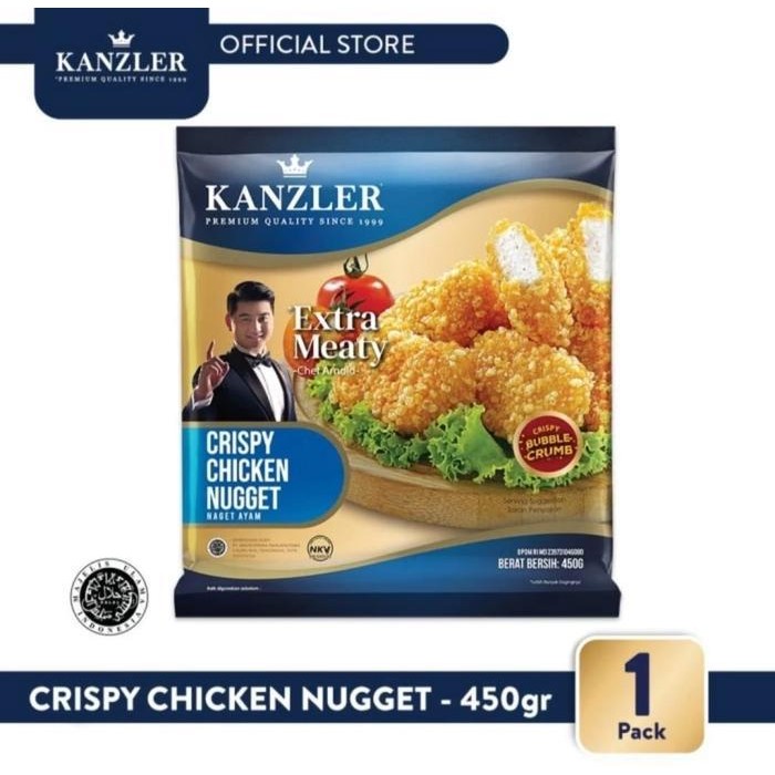 

Ff Kanzler Crispy Chicken Nugget 450Gr