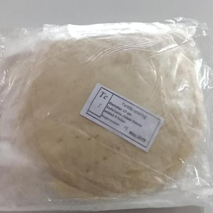 

RPS Tortilla Catering 17cm / Kulit Kebab Bos Kebab