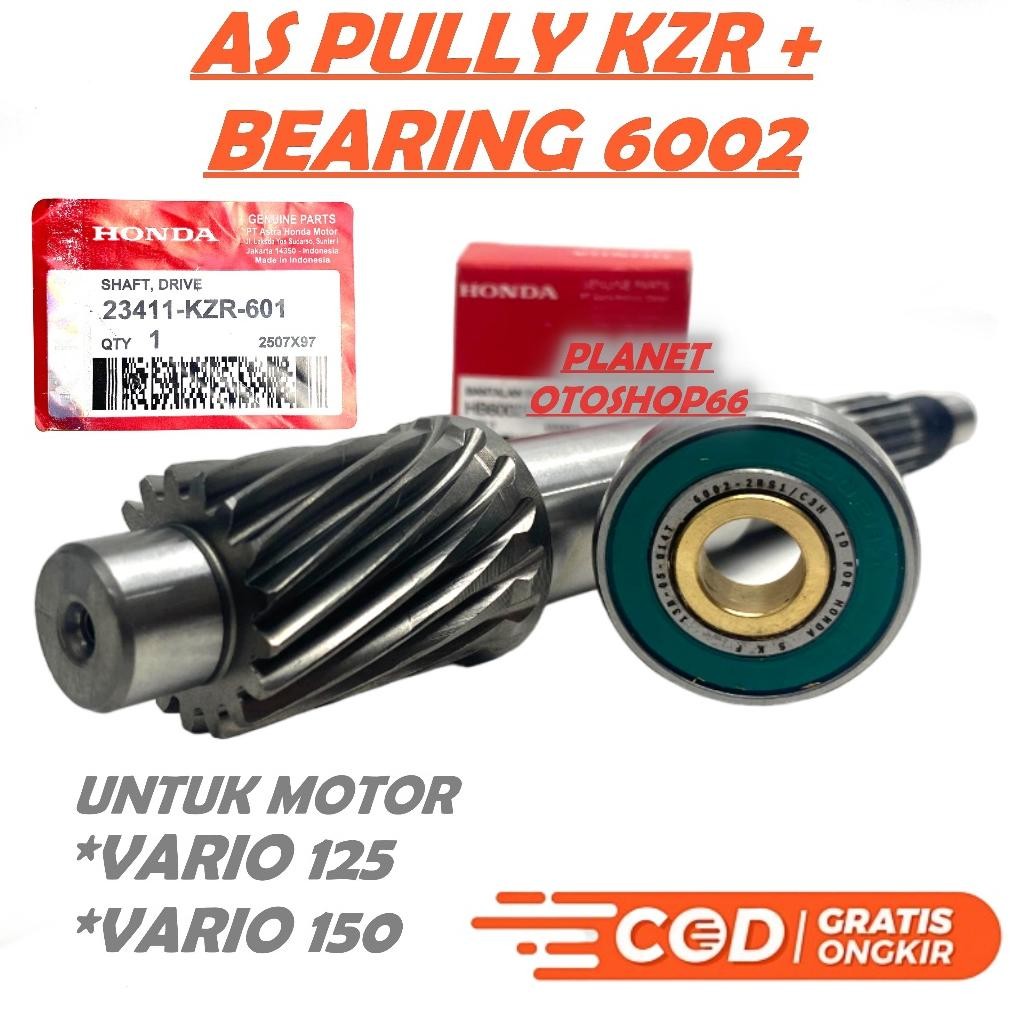 DE83 - PAKET AS PULLY+BEARING BAK CVT VARIO 125 0LD VARIO 125 LED KZR VARIO 150 OLD VARIO 150 LED 1 