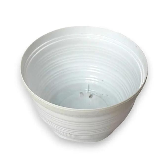 Ready Stock Pot 15 Putih Golden Honey Bee/ Pot Tebal /Pot Tanaman Kualitas Terjamin