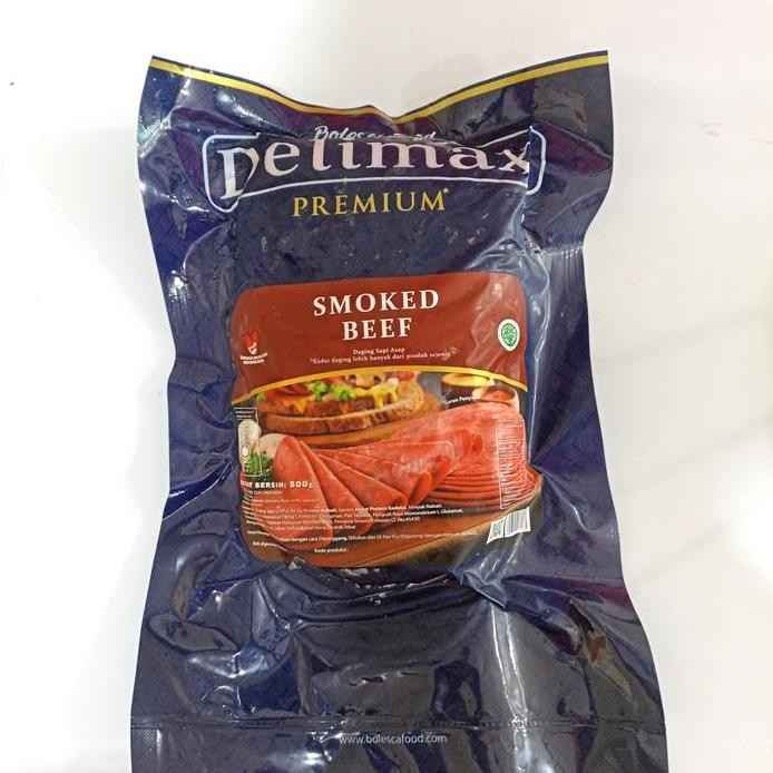 

Delimax Smoked Beef 500Gr/Daging Sapi Asap Pasti Promo