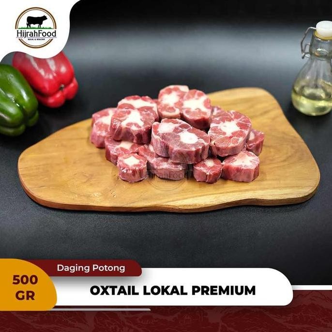 

Hijrahfood Daging Buntut Sapi Lokal Premium Rendah Lemak | Beef Oxtail Premium Pasti Ori