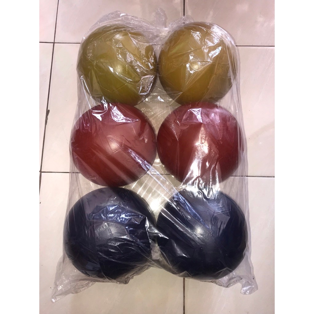 {Pcs} Bola Bening/Polos Besar/Bola Plastik Warna Sepak Bola/Bola Murah