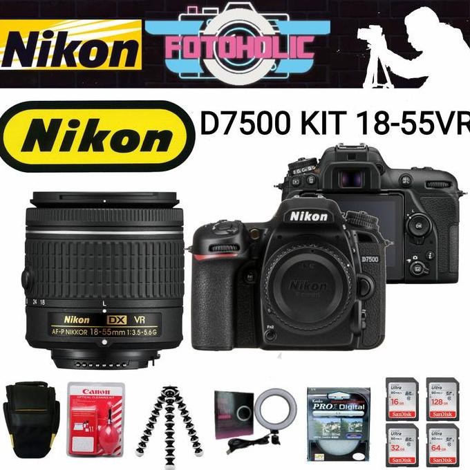 Promo NIKON D7500 KIT 18-55VR/KAMERA NIKON D7500 KIT 18-55VR /D7500 KIT COD