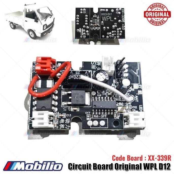 Original Part - Circuit Board Original Rc Wpl D12 Full Propo Kualitas Terbaik Harga Termurah