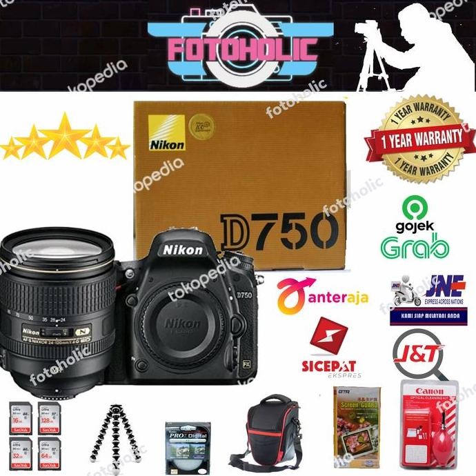 Promo NIKON D750 KIT 24-240MM / KAMERA NIKON D750 KIT 24-240MM / NIKON D750 COD