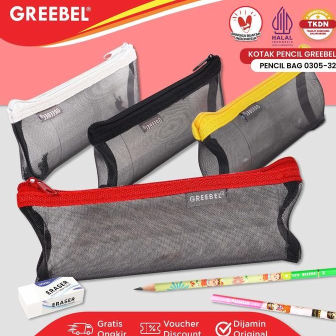 

TERSEDIA GREEBEL PENCIL BAG 0305-32 TEMPAT PENSIL KOTAK PENSIL ANAK DEWASA PENCIL CASE AESTHETIC