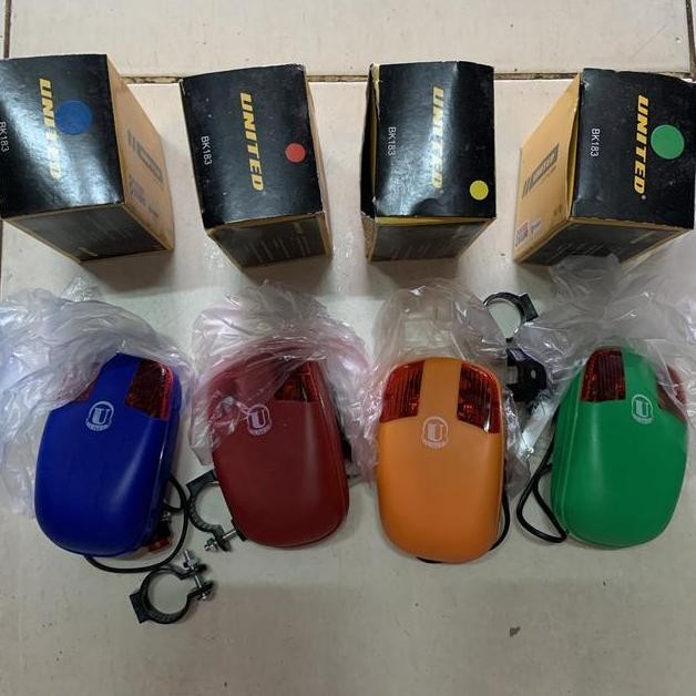 Bel Sepeda Anak 8 Suara Polisi Sirine Free