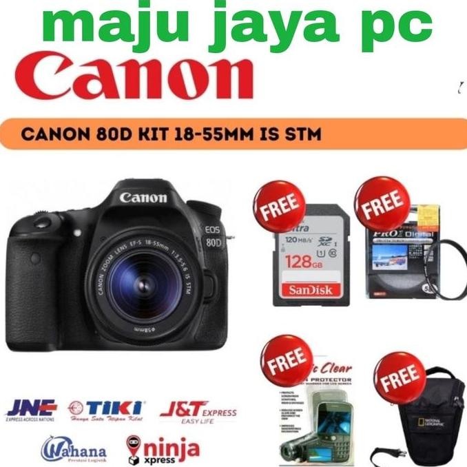 Promo canon eos 80d body only / kamera canon eos 80d COD