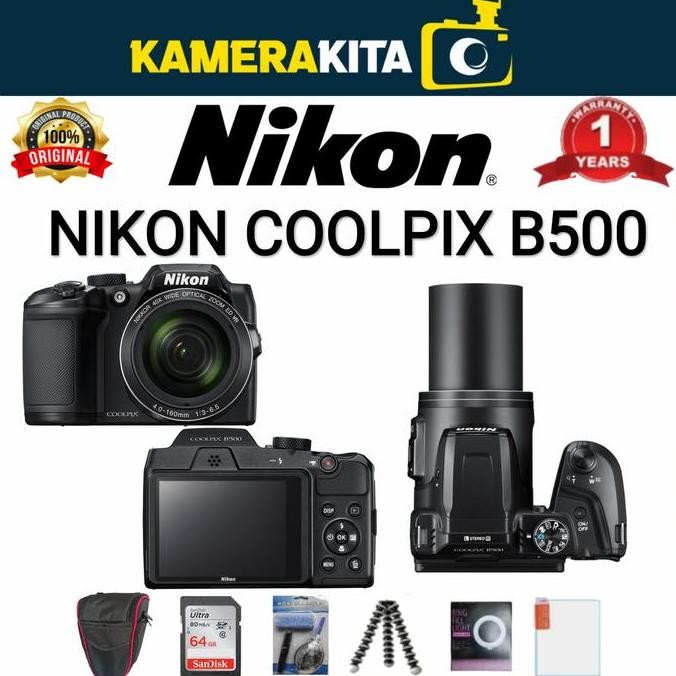 Promo NIKON COOLPIX B500 KAMERA DIGITAL / NIKON COOLPIX B500 ZOOM COD