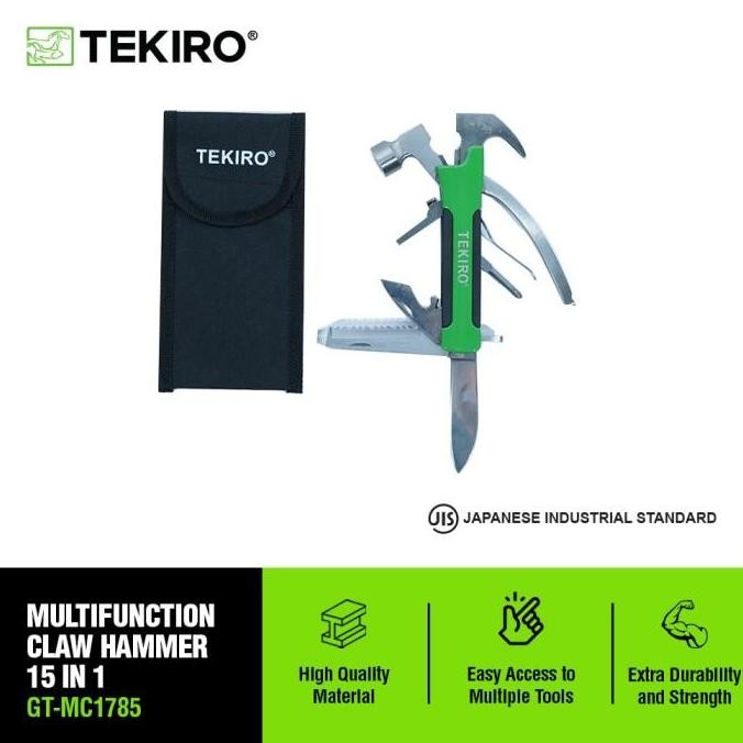 Tekiro Palu Kambing Lipat Multifungsi 15 In 1