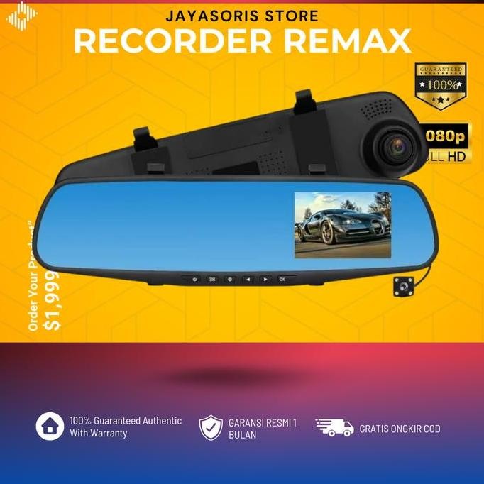 TERSEDIA DASHCAM MOBIL FULL HD KAMERA DEPAN BELAKANG + KAMERA MUNDUR