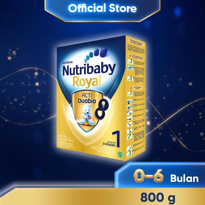 Nutribaby Royal 1 Susu Formula Bayi 0-6 Bulan 800Gr