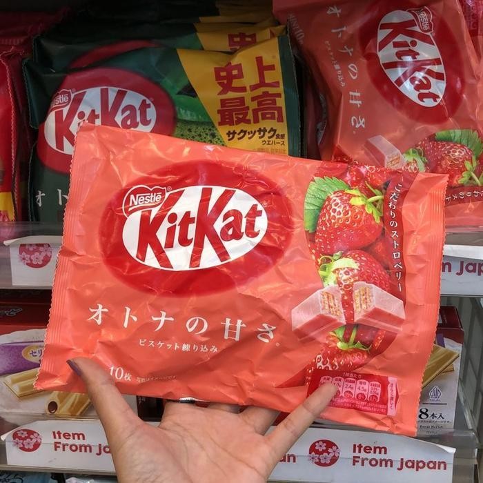

FF KIT KAT CHOCOLATE KITKAT IMPORT JEPANG JAPAN/kit kat wafer salut cokelat