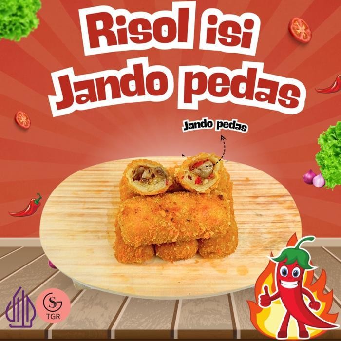 

Rps Risol Jando Pedas Makanan Siap Saji - Isi 3 Pcs
