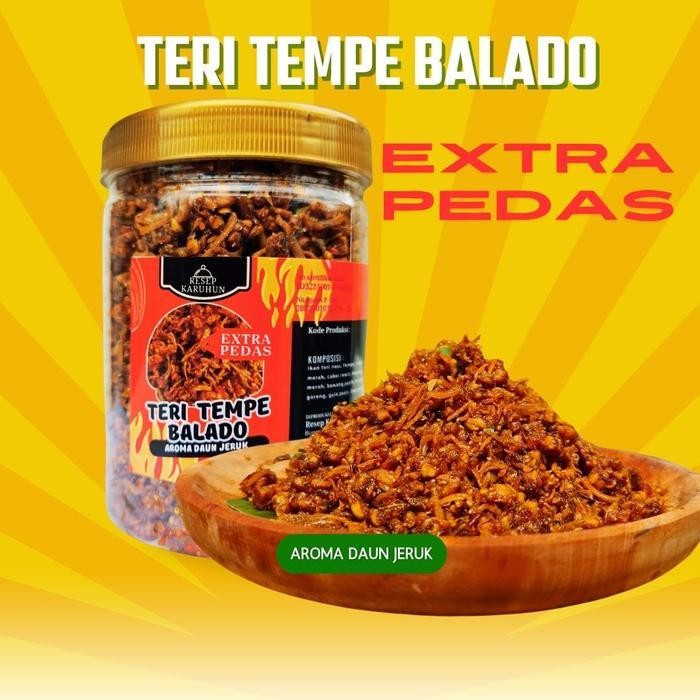 

Rps Teri Tempe Balado Extra Pedas Aroma Daun Jeruk Makanan Siap Saji Masakan Ikan Asin Manis Food Msg