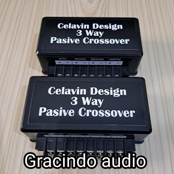siap kirim crossover pasif 3-way celavin speaker audio mobil