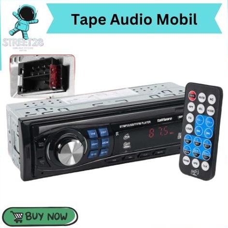 siap kirim tape mobil layar sentuh taffware mp3 player bluetooth wireless iso plug mp3-s210l
