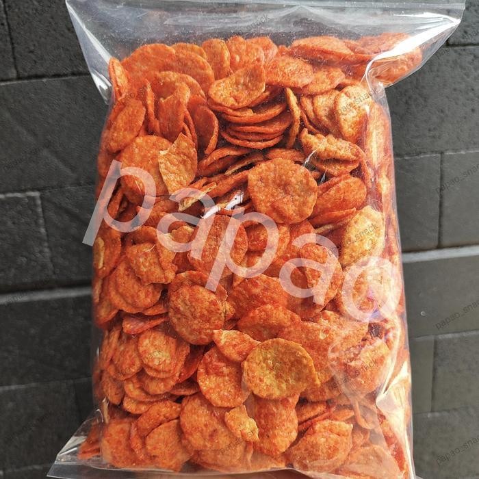 

FF opak pedas 500gram Snack Cemilan Keripik