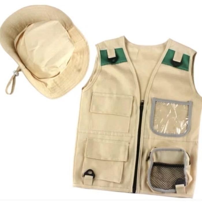 HS kostum profesi penjelajah /costume Explorer zoo keeper / costume safari kiss / kostum penjelajah