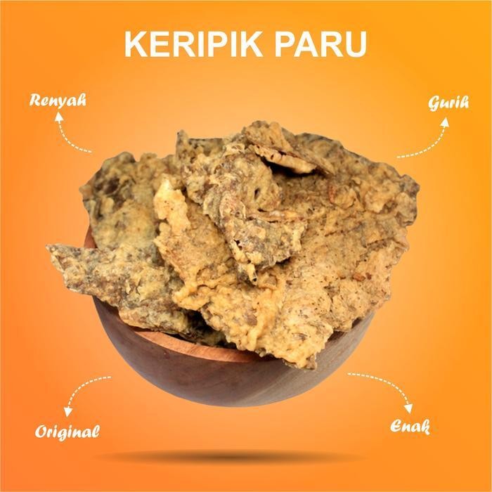 

FF Keripik Kripik Paru Sapi Cemilan Camilan Jajanan Tradisional