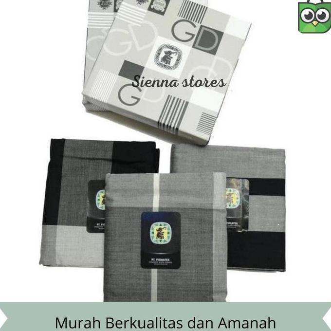 Kain Sarung Pria Dewasa GAJAH DUDUK Kualitas Premium Ibadah Sholat