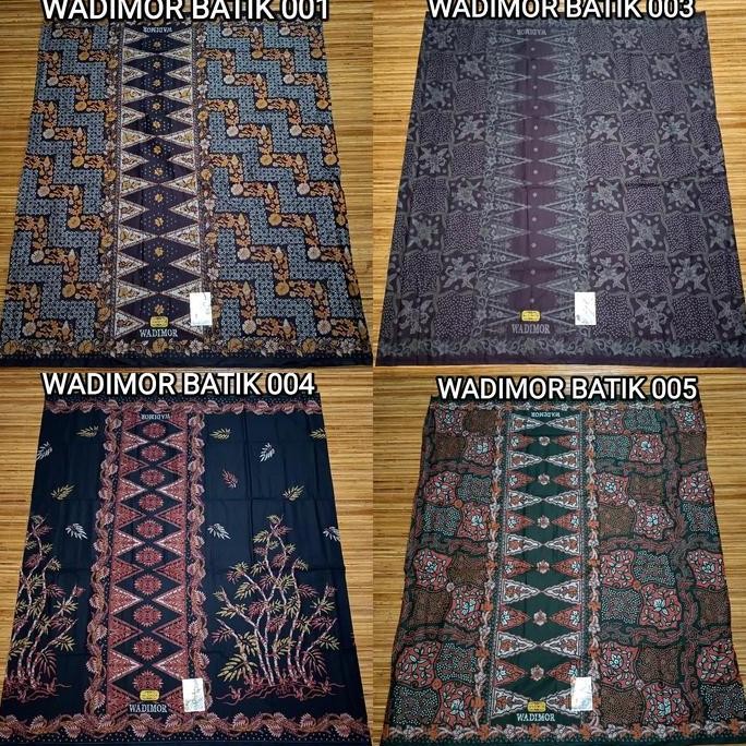 Sarung Wadimor Motif Batik, Sarung Batik Wadimor Original