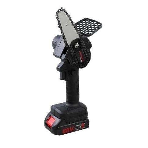 MESIN GERGAJI LISTRIK MINI PEMOTONG KAYU CORDLESS CHAINSAW PORTABLE