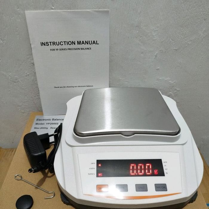 (Promo) (Os) Top Timbangan Digital Emas/Timbangan Kadar Air Digital 2Kg /2000Gr 0.01Gr Bestseller