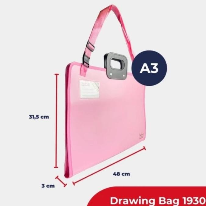 

Drawing Bag A3 1930 Topla / Tas Buku Gambar A3 / Art Bag A3 / Portfolio Bag