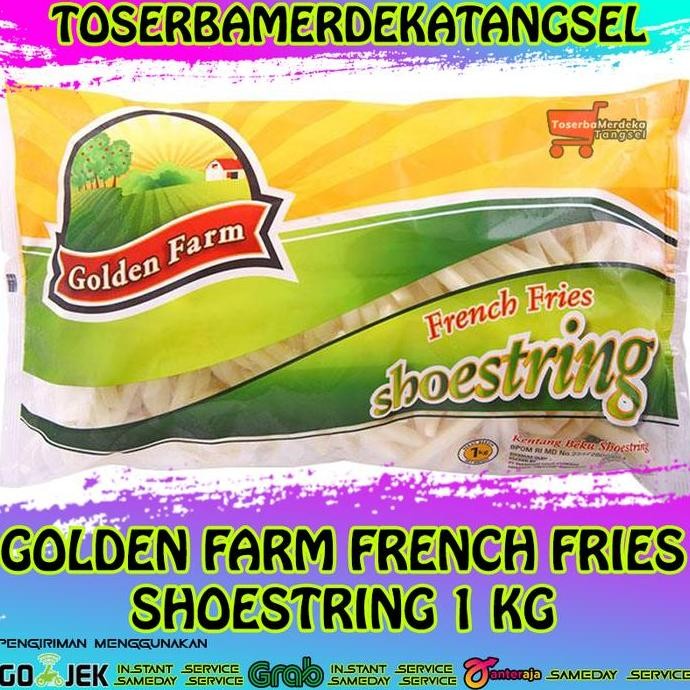 

Golden Farm French Fries Kentang Goreng Shoestring 1Kg