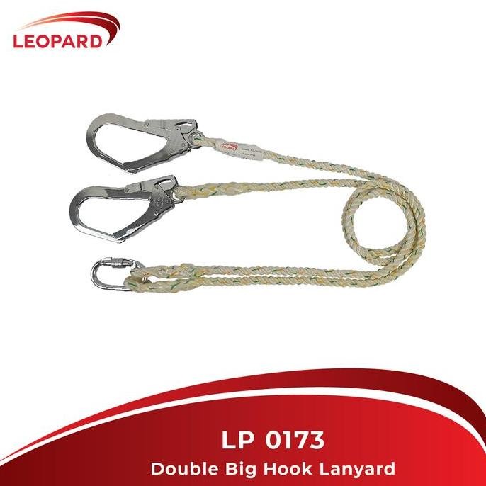 

LANYARD LEOPARD DOUBLE BIG HOOK LP 0173