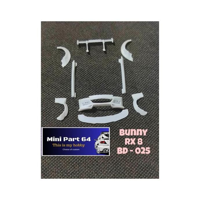 New Mini Part 1:64 Body Kit Mazda RX-8 Bunny BD-025